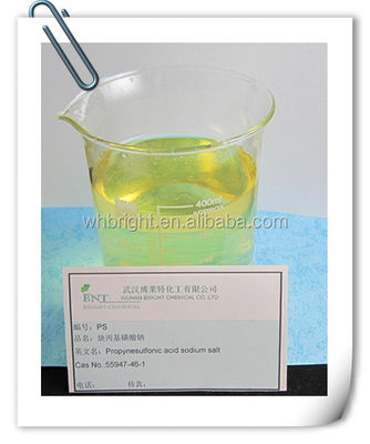 Sodyum Propynesulfonat 25% Elektroplating için sıvı nikel aydınlatıcı CAS 55947-46-1