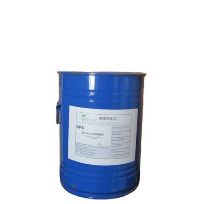 85% Bis Sodyum Sulfopropil Disulfide C6H12O6S4Na2 Bakır'ı Parlatmak İçin
