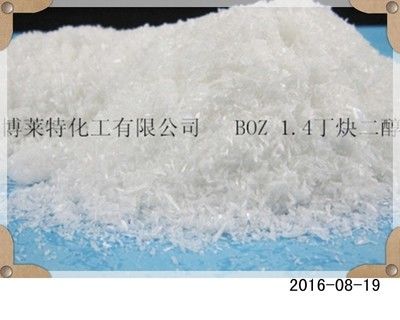 Birincil Nikel kaplama aydınlatıcı BOZ ((2-Butine-1,4-Diol) Cas 110-65-6 Beyaz Kristal